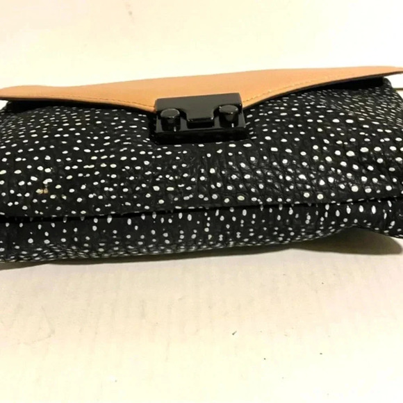 Loeffler Randall multicolors leather/ embossed crossbody handbag - Picture 3 of 10